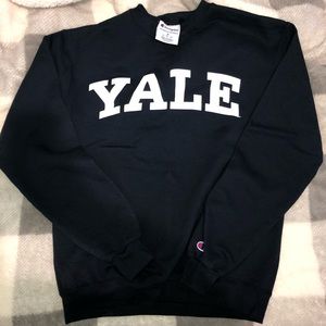 yale navy sweatshirt BRAND NEW